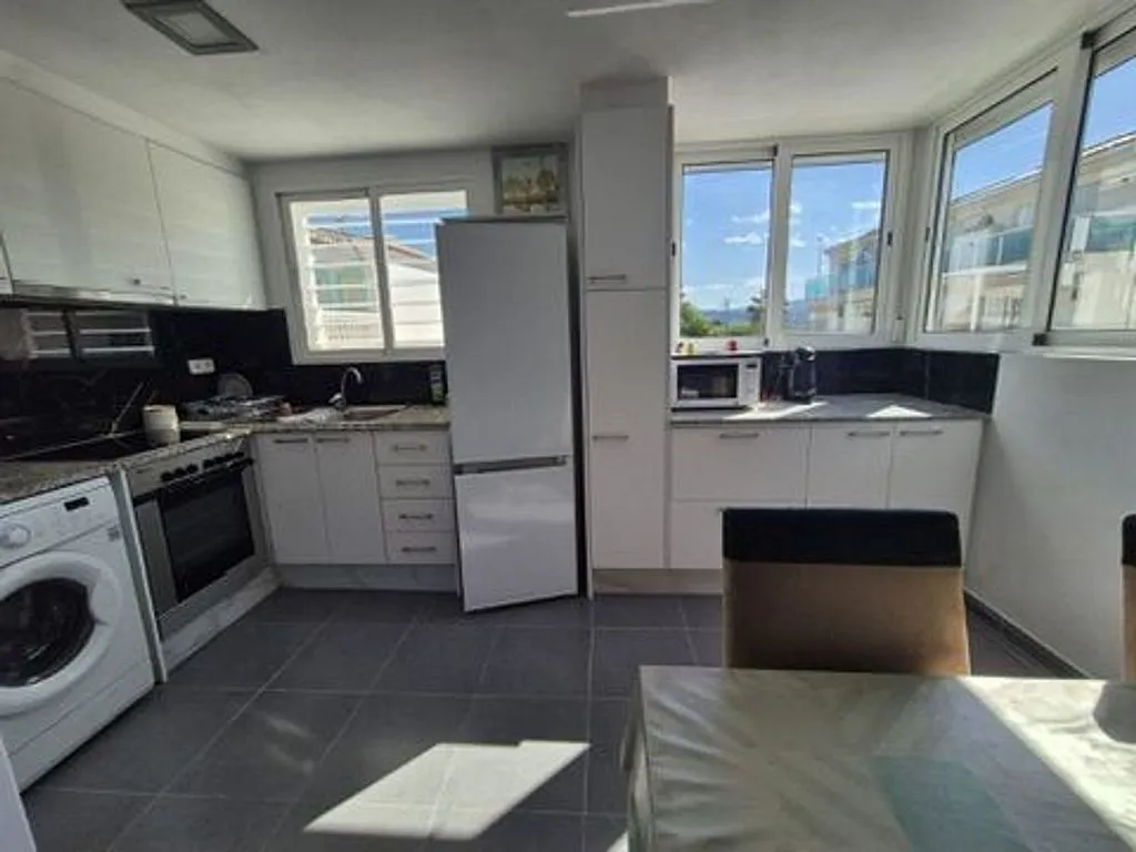 Kitchen - Semi-Detached House with Pool in Oliva Nova