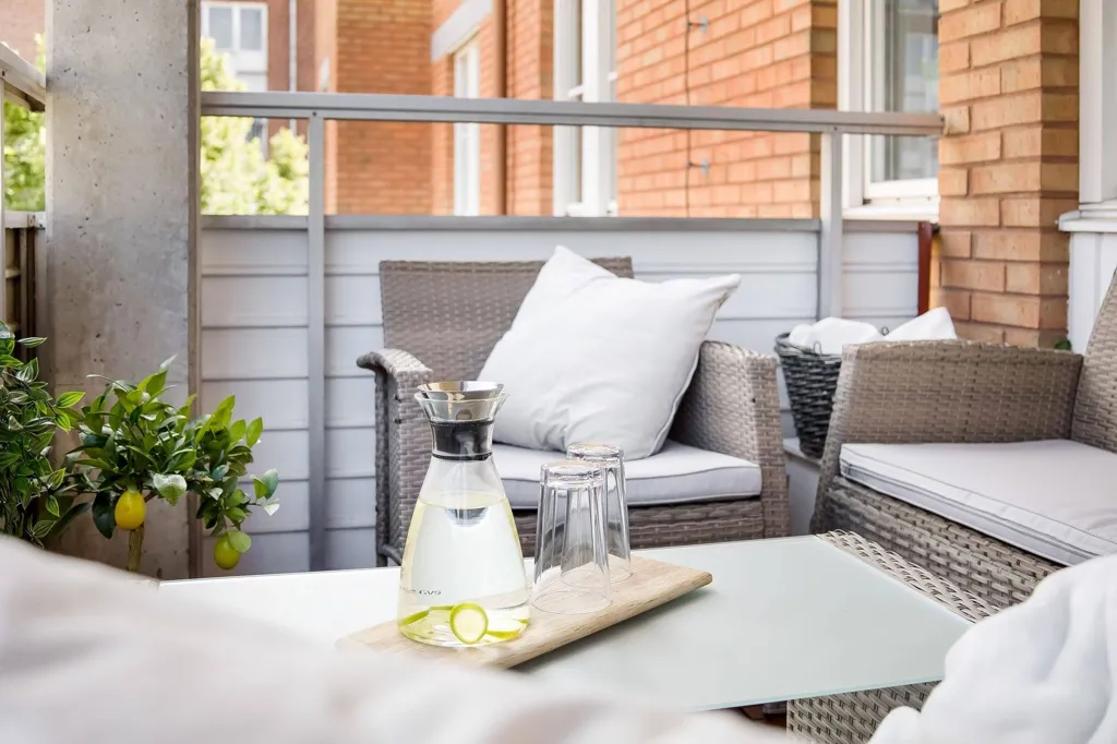 Balcon - Renovated Flat with Balcony in Central Norrköping