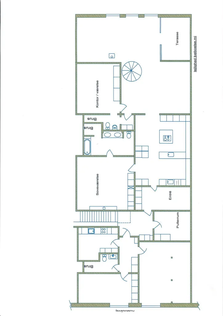 Plan - 1937 Villa with Garden in Vipperød