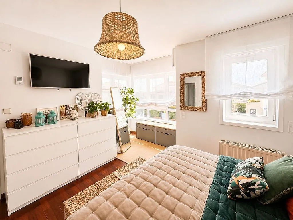 Bedrooms - Chalet with Terrace in Oleiros