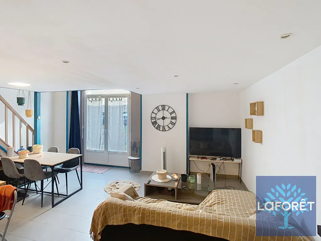 Séjour - Appartement Duplex Meublé à Dax