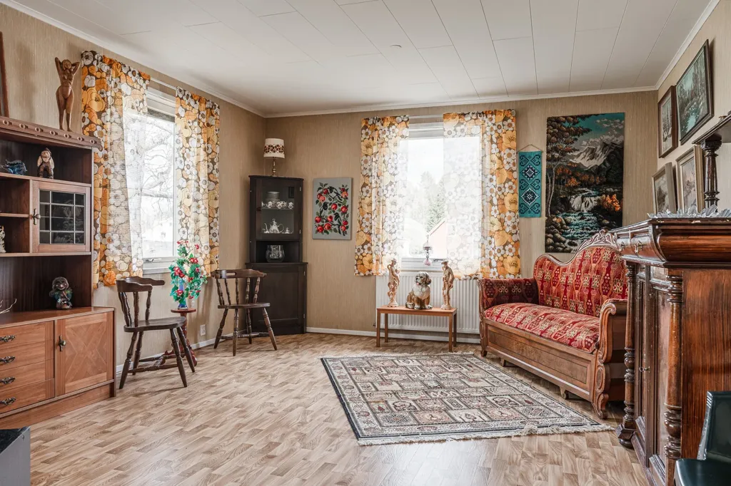 Soggiorno - Forest Cottage with Eco Heating in Hälledal