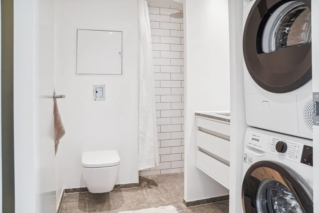 Pesuköök - Apartment with Unique Design in Odense C