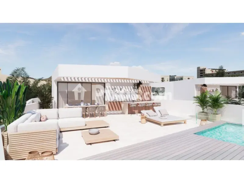 Piscine - Duplex Penthouse with Private Rooftop in Costa Adeje