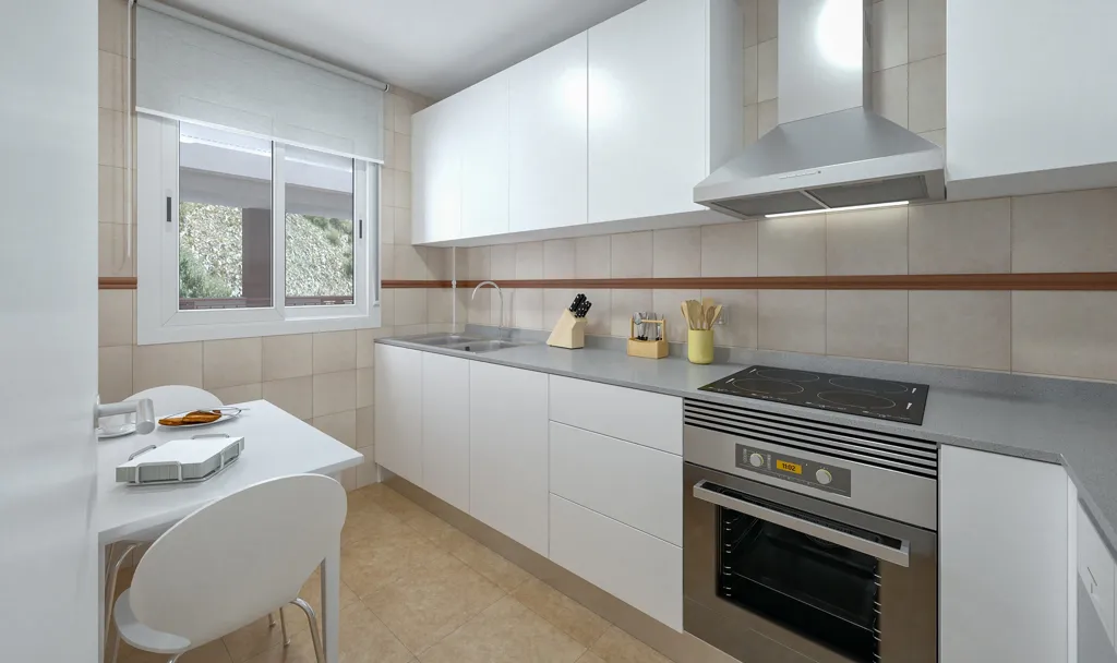 Cuisine - Residential Complex with Pool in Terque, Almería