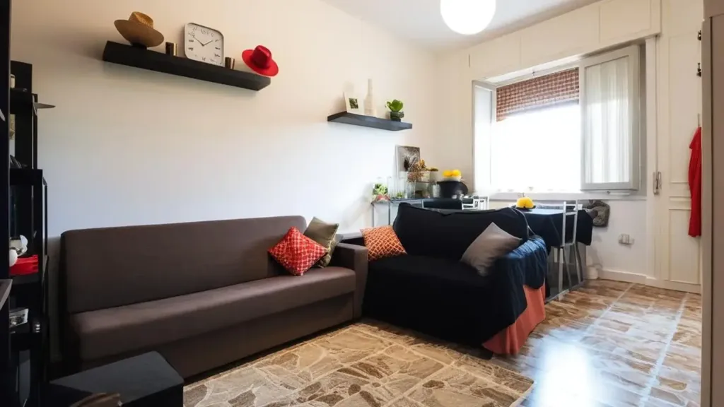 Soggiorno - Triplex to Renovate in Assago