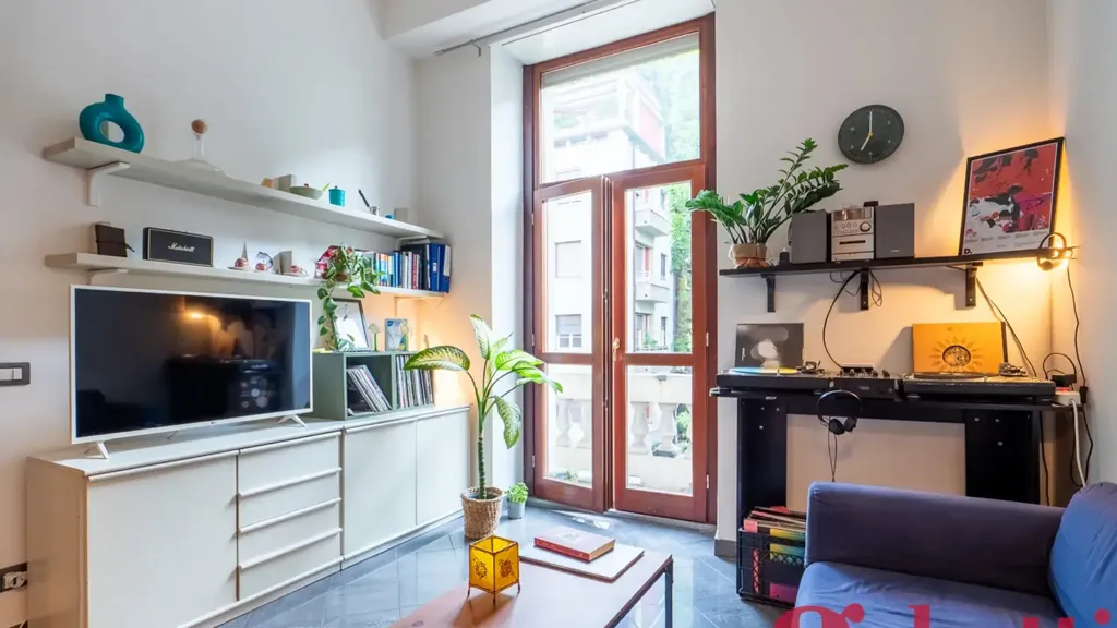 Séjour - Retrofitted Flat with Balcony in Città Studi, Milan