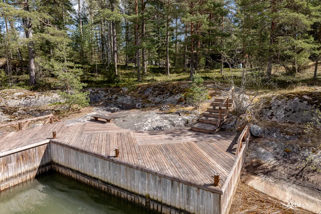 Terrasse - Cottage with Private Sauna on Ålö Island