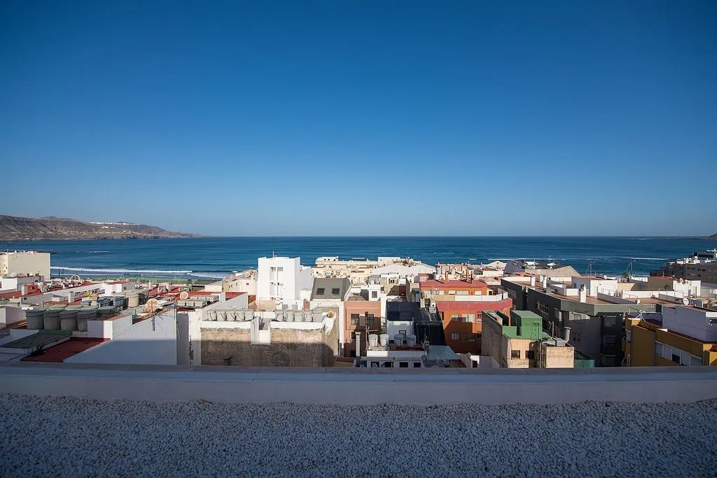 Terrace - Modern Flat with Terrace in Guanarteme