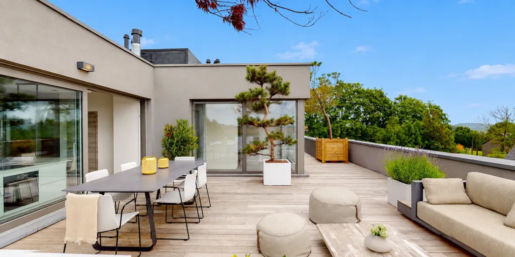Terrasse - Penthouse avec Terrasse de 80 m² à Binche