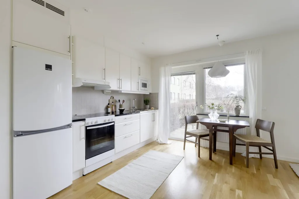 Köök - Modern Apartment with West-Facing Terrace in Göteborg