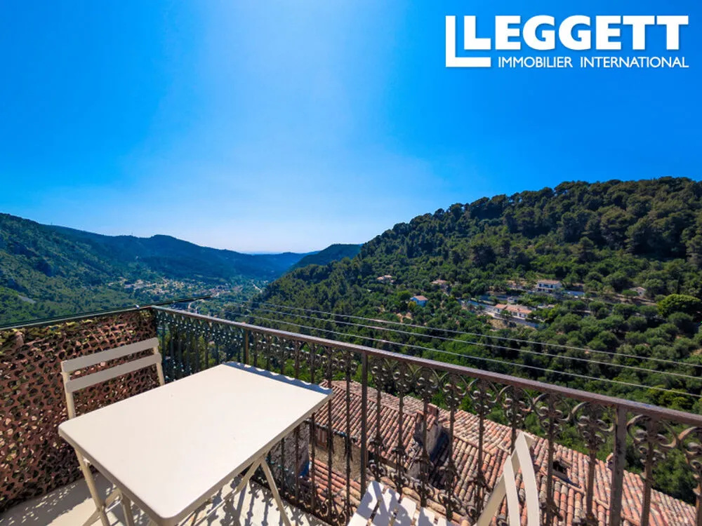 Balcony - Authentic Village House with Mountain Views in Peillon