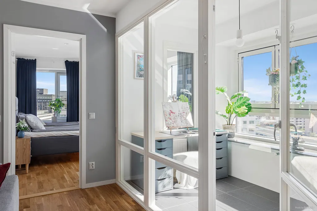 Ingresso - Modern Apartment with Panoramic View in Kista Tower