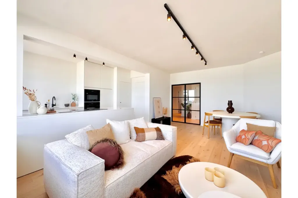 Séjour - Appartement avec Vue Mer à Blankenberge