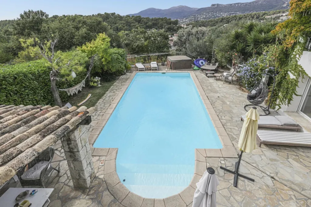 Bassein - Villa with Panoramic Sea View in La Gaude
