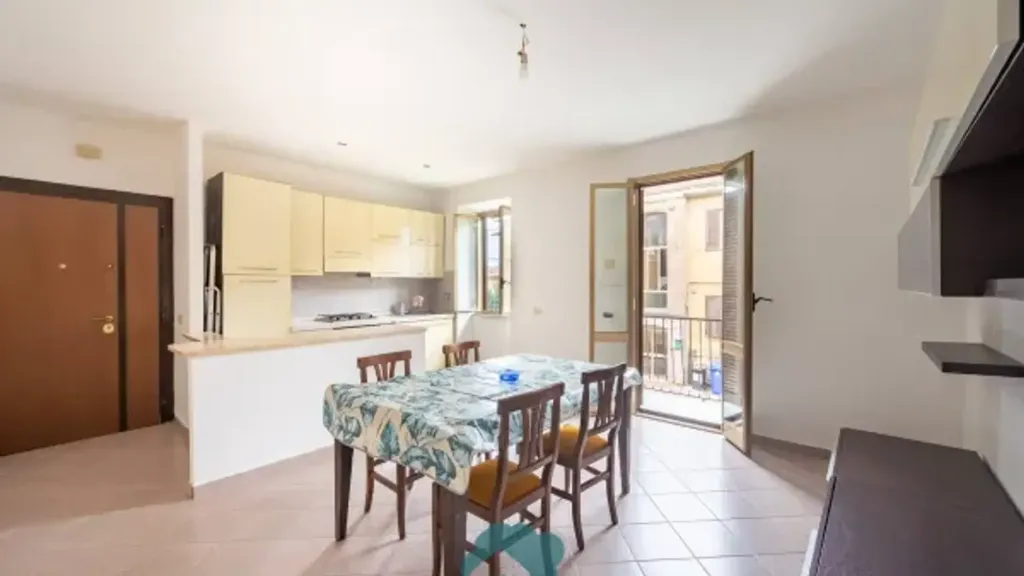Salle à manger - Terraced Apartment with Balcony in Valmontone
