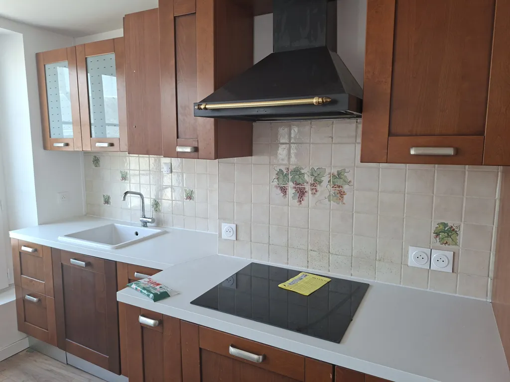 Cucina - Renovated Flat with Sea View Balcony in Ault