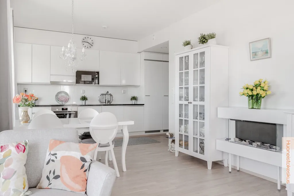 Séjour - Modern Apartment with Sea View in Oulu
