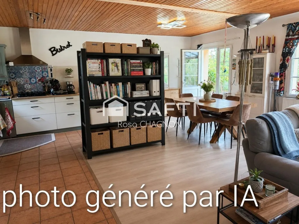 Living Room - House with Garden near Fontenay Le Comte