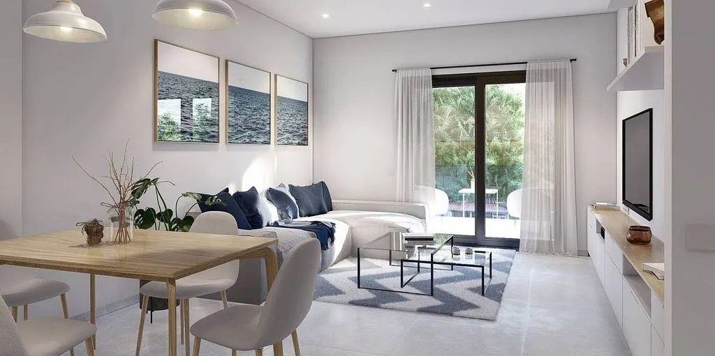 Dining Room - 3-Bedroom Apartment with Pool in Torre-Pacheco