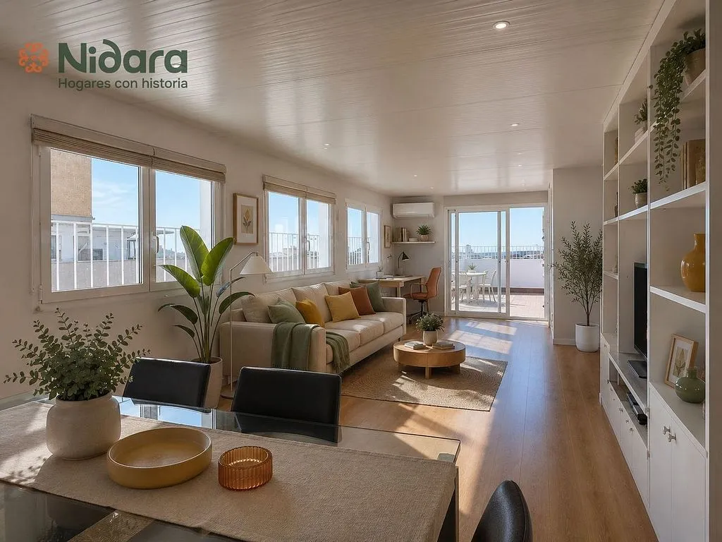 Salle à manger - Duplex Attic with Private Terrace in Barcelona