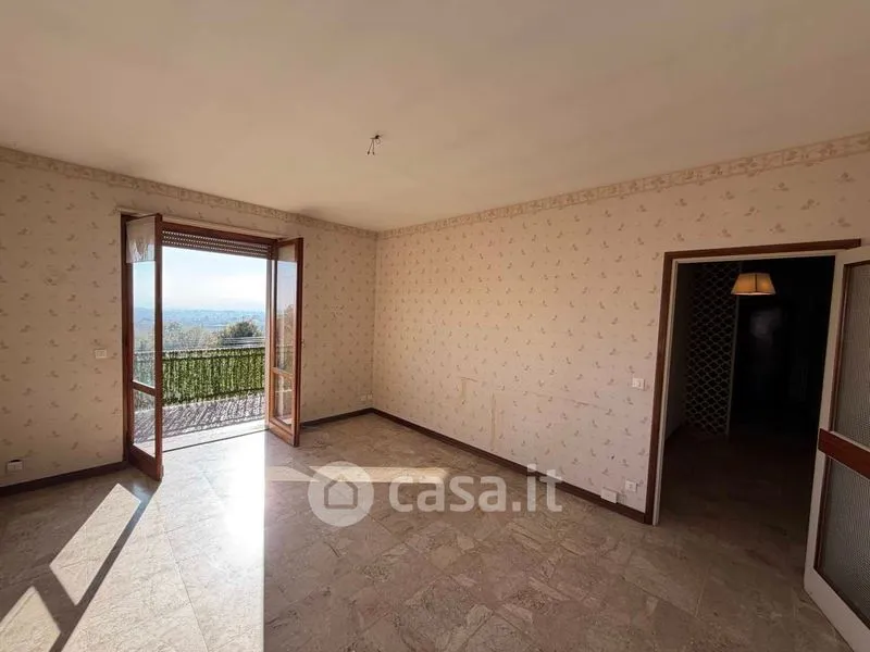Soggiorno - Apartment with Panoramic Terrace in Occhieppo Inferiore