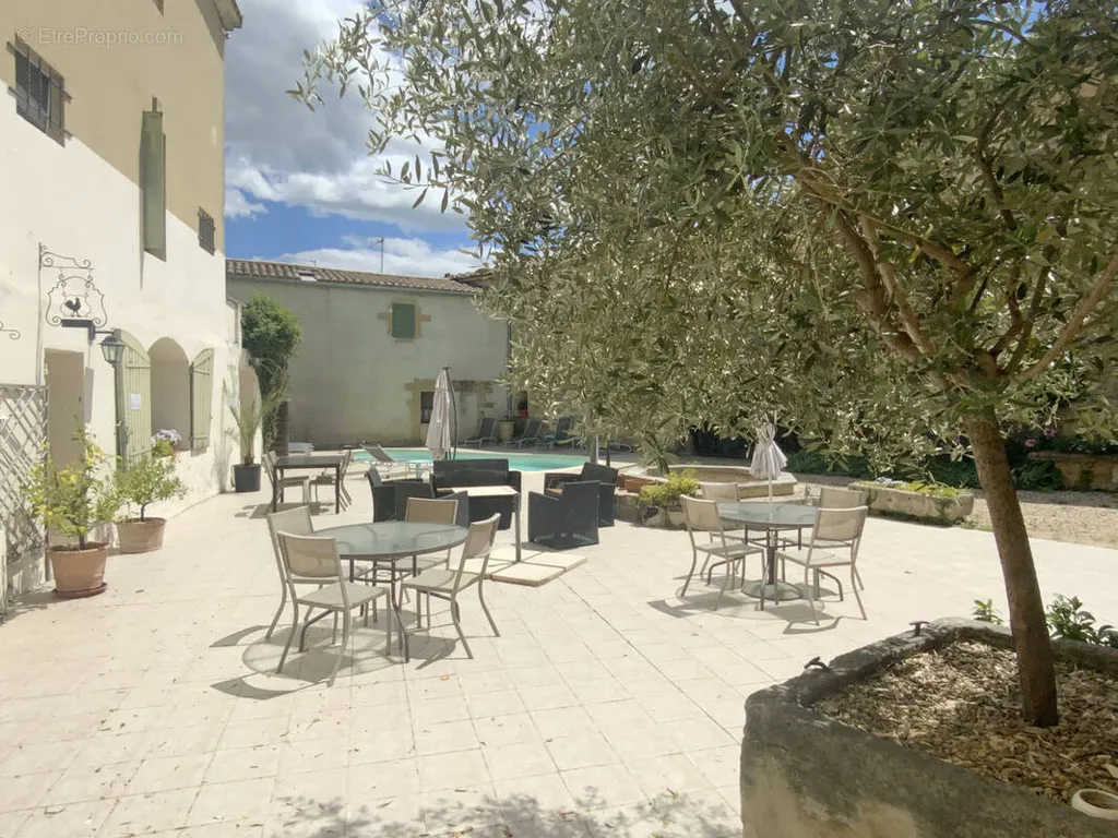 Garden - 19th-Century Mas with Pool in Charming Village