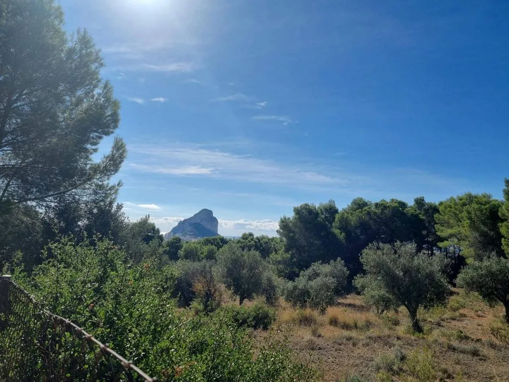 Rustic Plot with Sea Views in Garduix, Calpe
