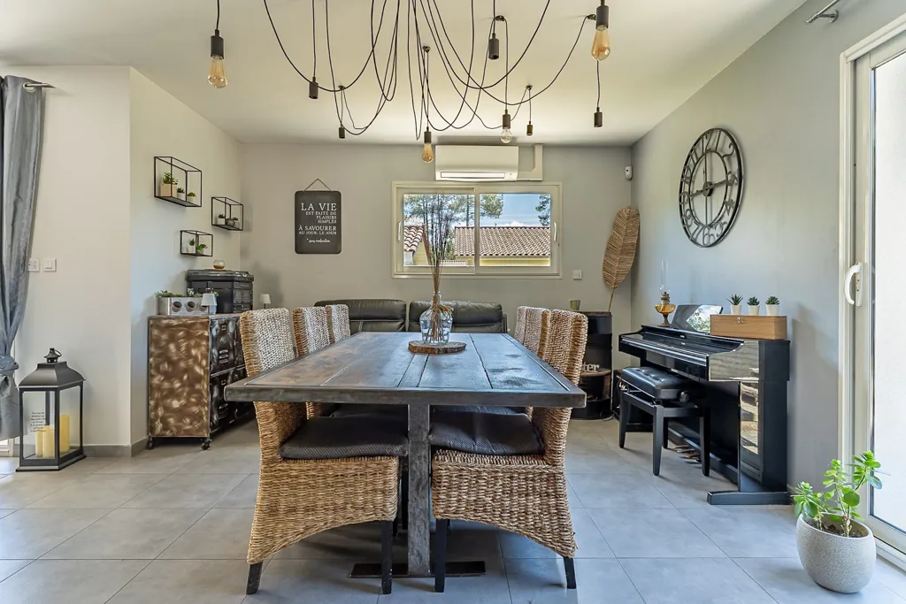 Salle à manger - Maison au Calme avec Piscine à Le Barp