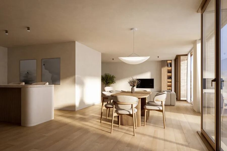 Sala da pranzo - Contemporary Apartment with Terraces in Knokke