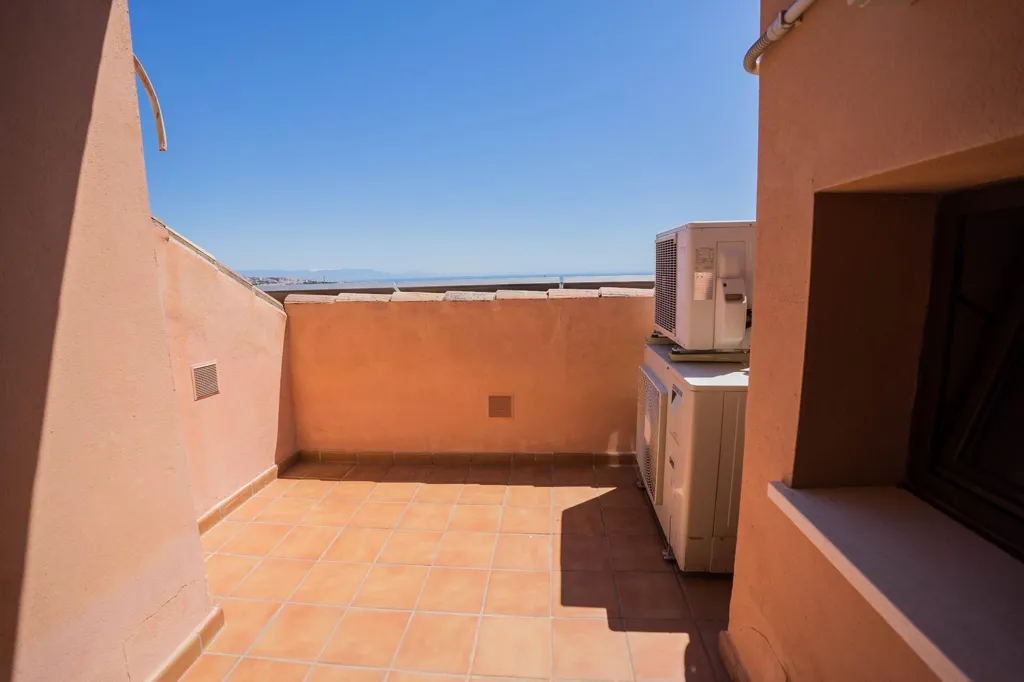 Terrasse - Corner Chalet with Sea View in Benalmádena