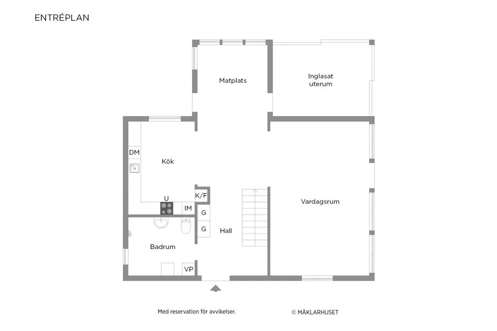 Plan - Villa with Garden and Views in Strö