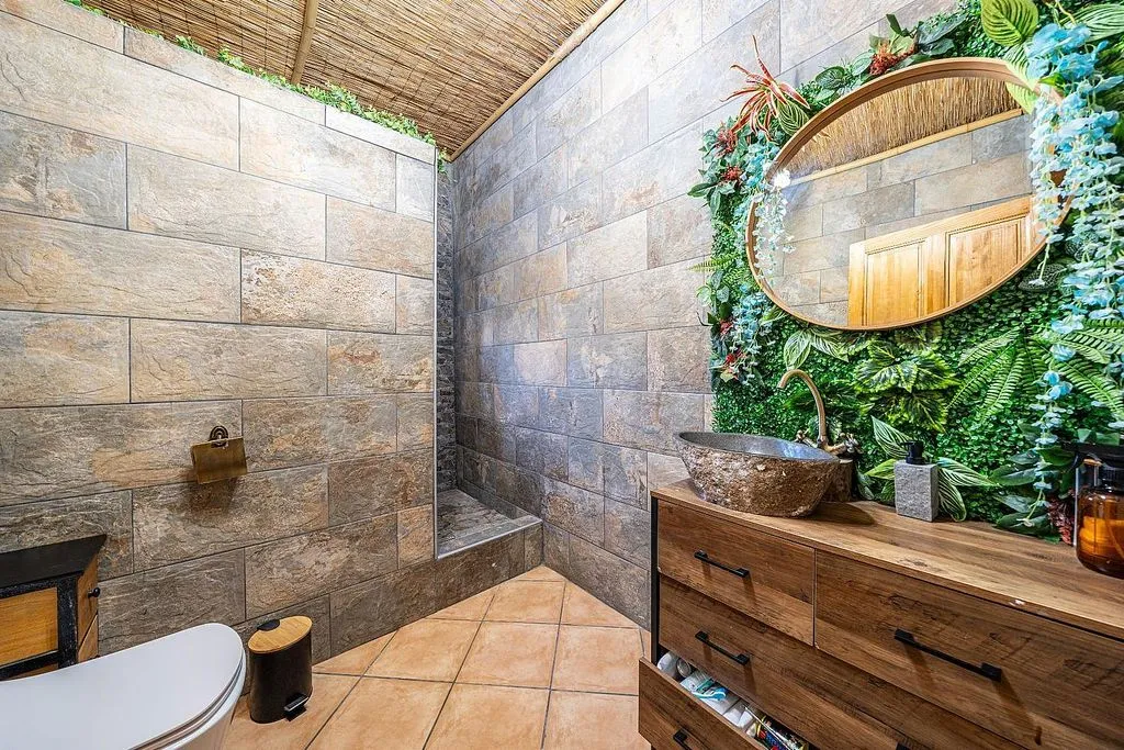 Salles de bain - Chalet with Terrace in Petra