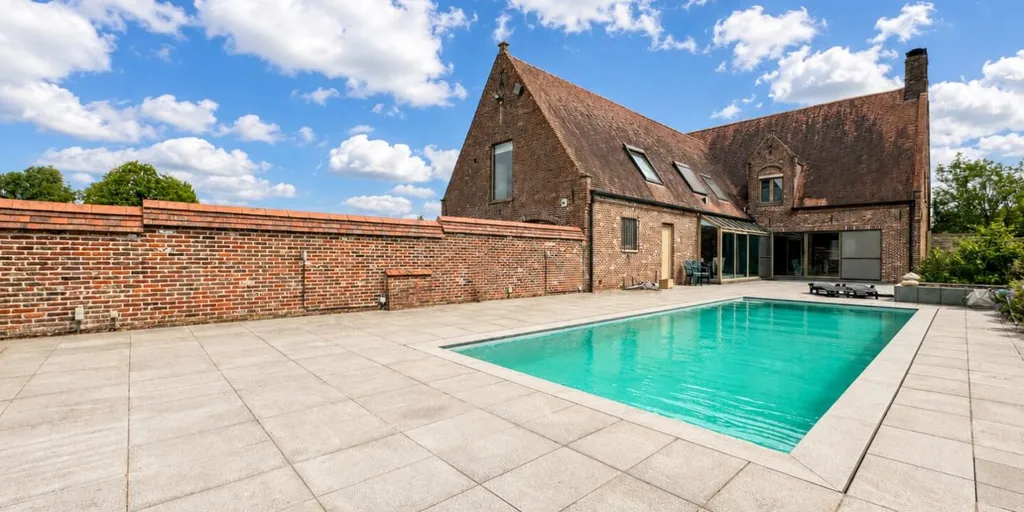 Bassein - Villa-Landhuis with Pool in Waardamme