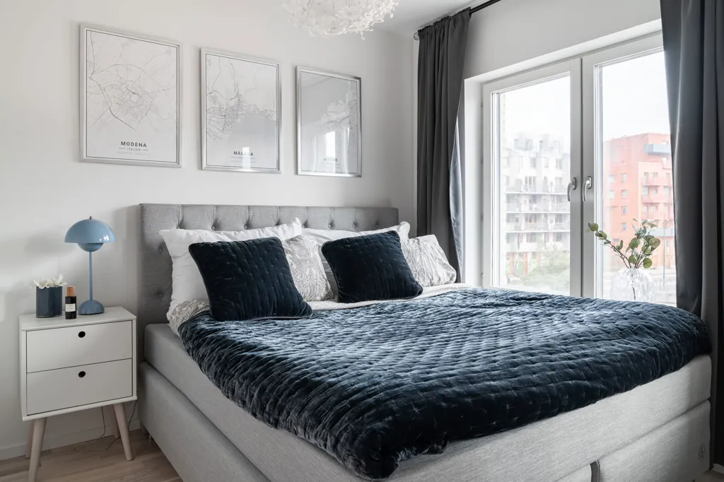 Camere da letto - Modern Flat with Balcony in Västra Hamnen