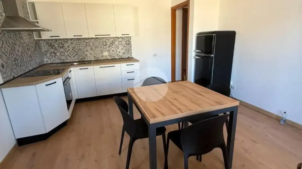 Cuisine - Armed Trilocale with Balconies in Cagliari