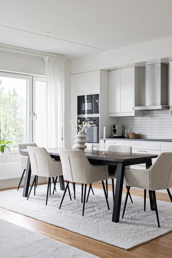 Söögituba - Modern Flat with Balcony in Västerås