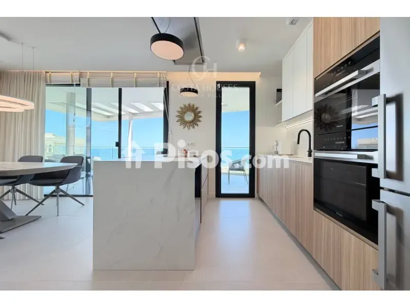 Köök - Duplex Penthouse with Sea View in Denia