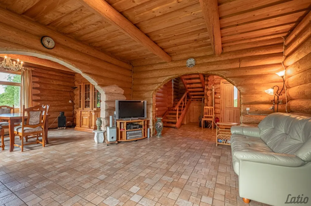 Séjour - Wooden Cottage with Lake View in Cēsis District
