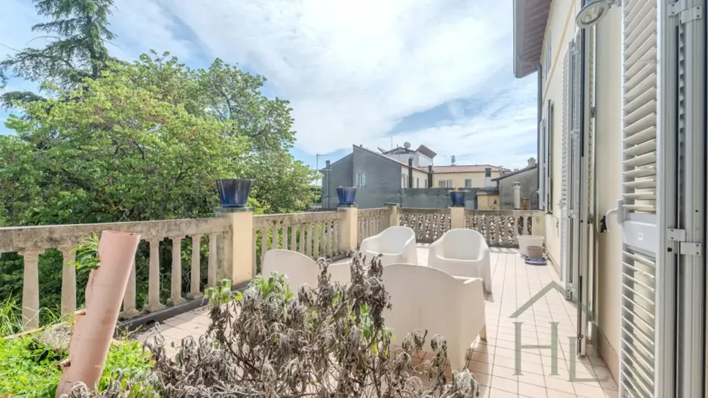 Historic Attico with Panoramic Terrace in Forlì