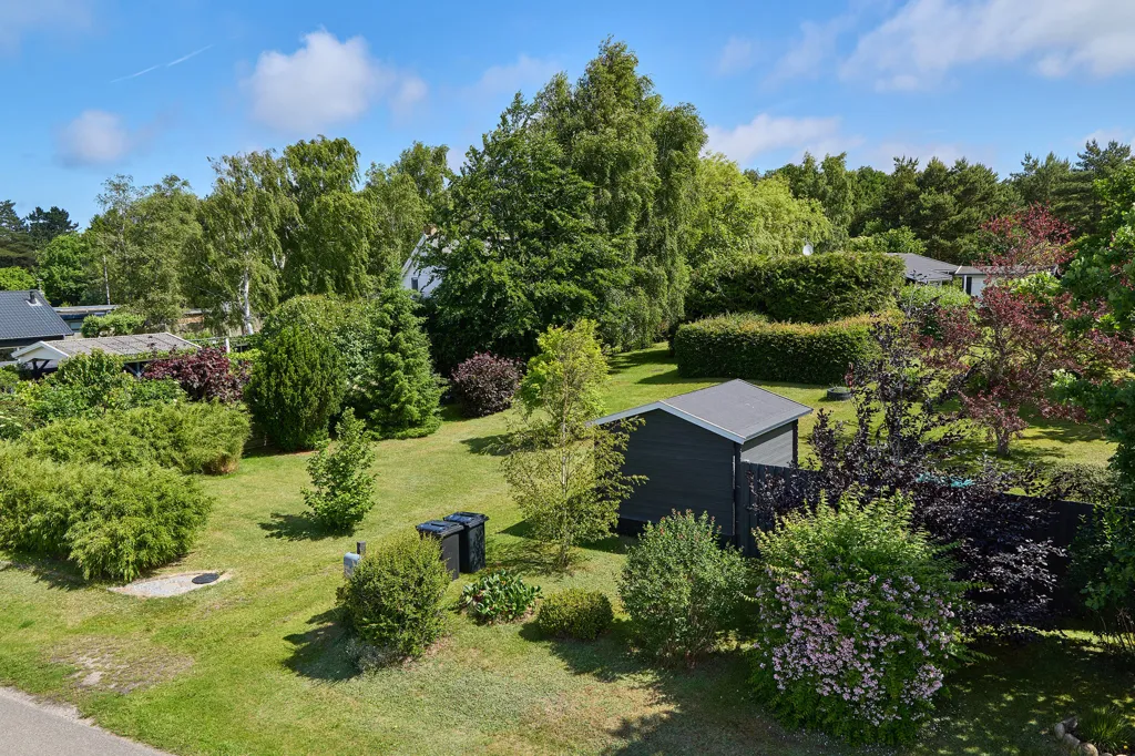 Aerial - Well-Maintained Summerhouse with Garden in Rågeleje