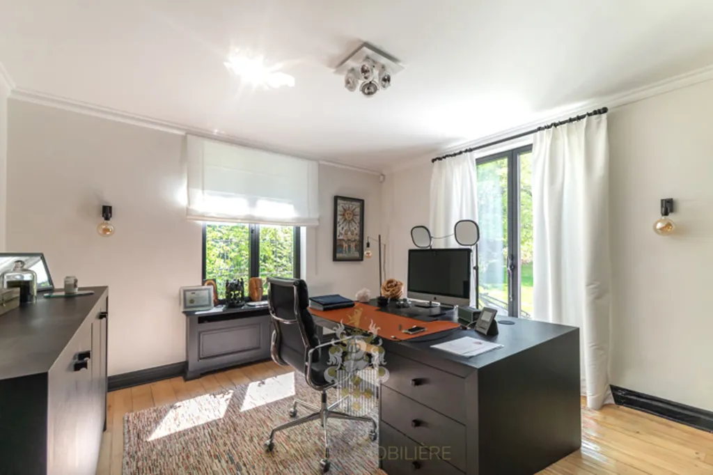 Bureau - Villa Rénovée avec Espace Wellness à Uccle