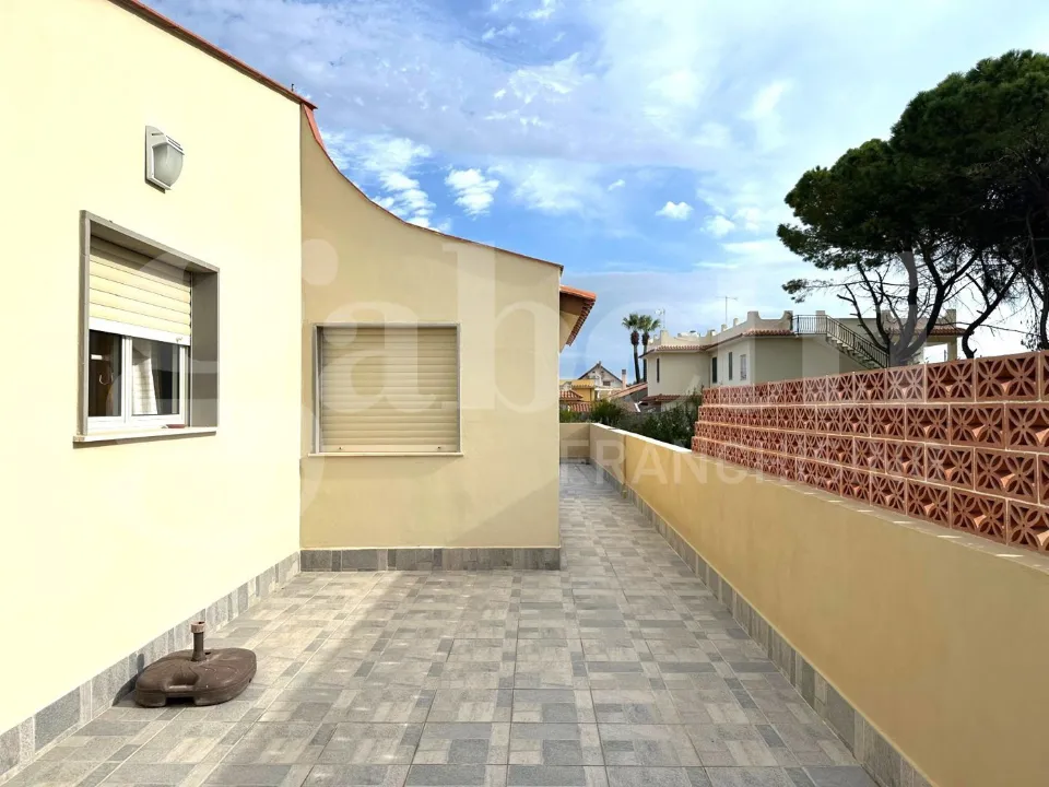 Terrasse - Villa with Sea View in Avola