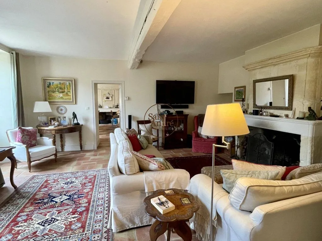 Séjour - Maison de Luxe avec Piscine à Bellevigne-en-Layon