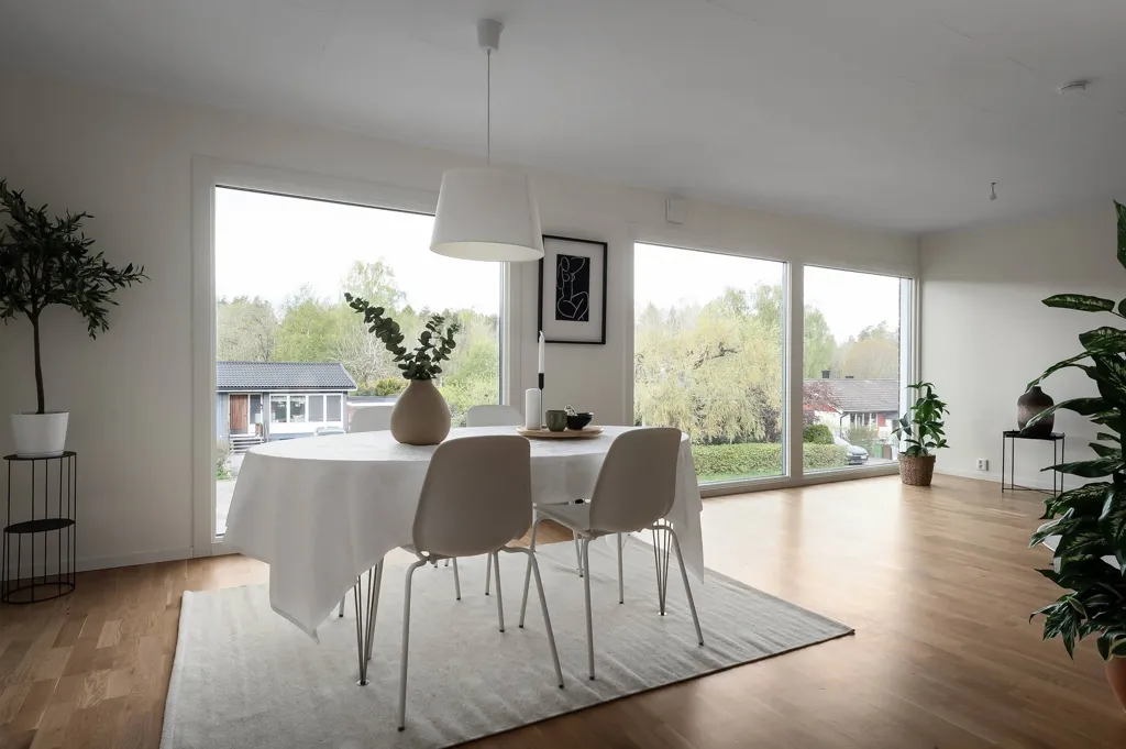 Salle à manger - Renovated Villa with Fireplace in Grödby