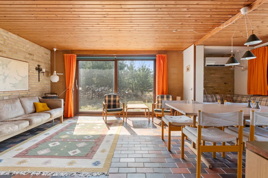 Living Room - Cottage by Gudmindrup Strand in Højby