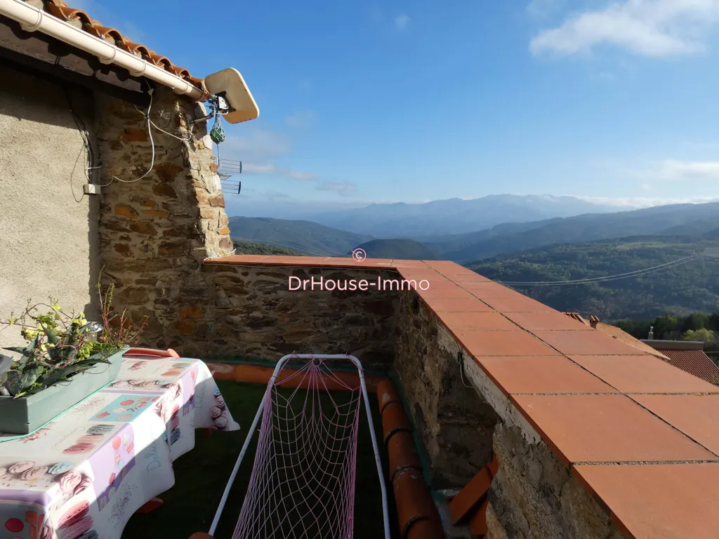 Terrasse - Maison en Pierre avec Solarium dans un Village
