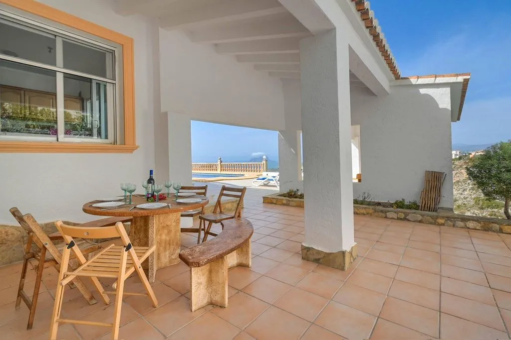 Terrasse - Luxury Villa with Sea Views in Benitachell