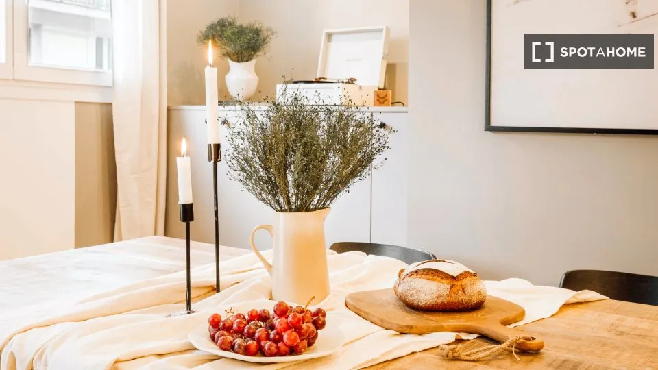 Sala da pranzo - 2-Bedroom Apartment in Legendre-Lévis, Paris