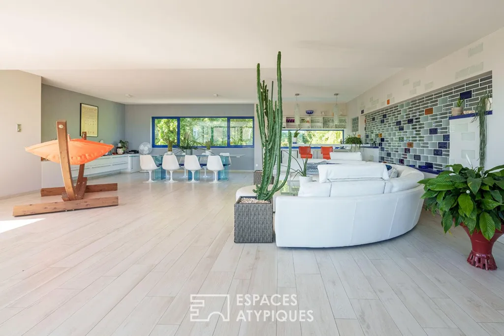 Elutuba - Architectural Brutalist House with Panoramic Terrace